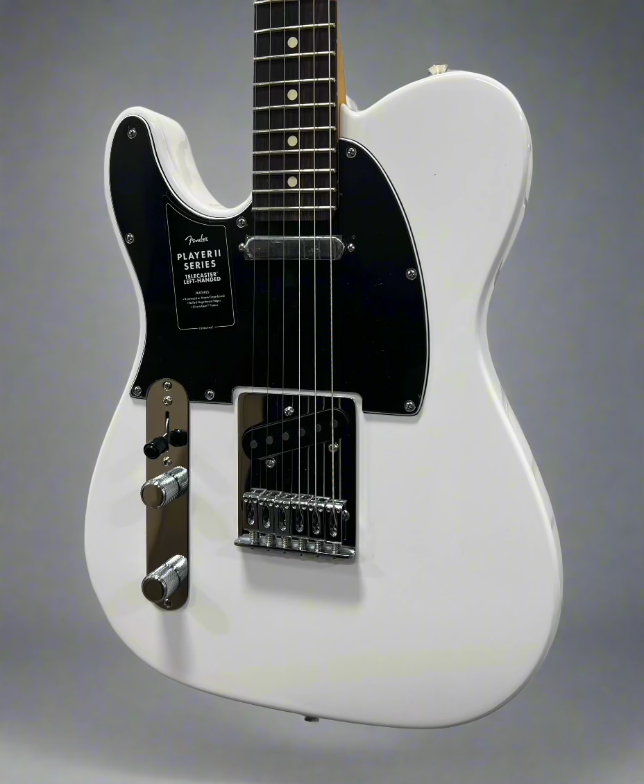 Player II Telecaster® Left-Hand, Rosewood Fingerboard, Polar White