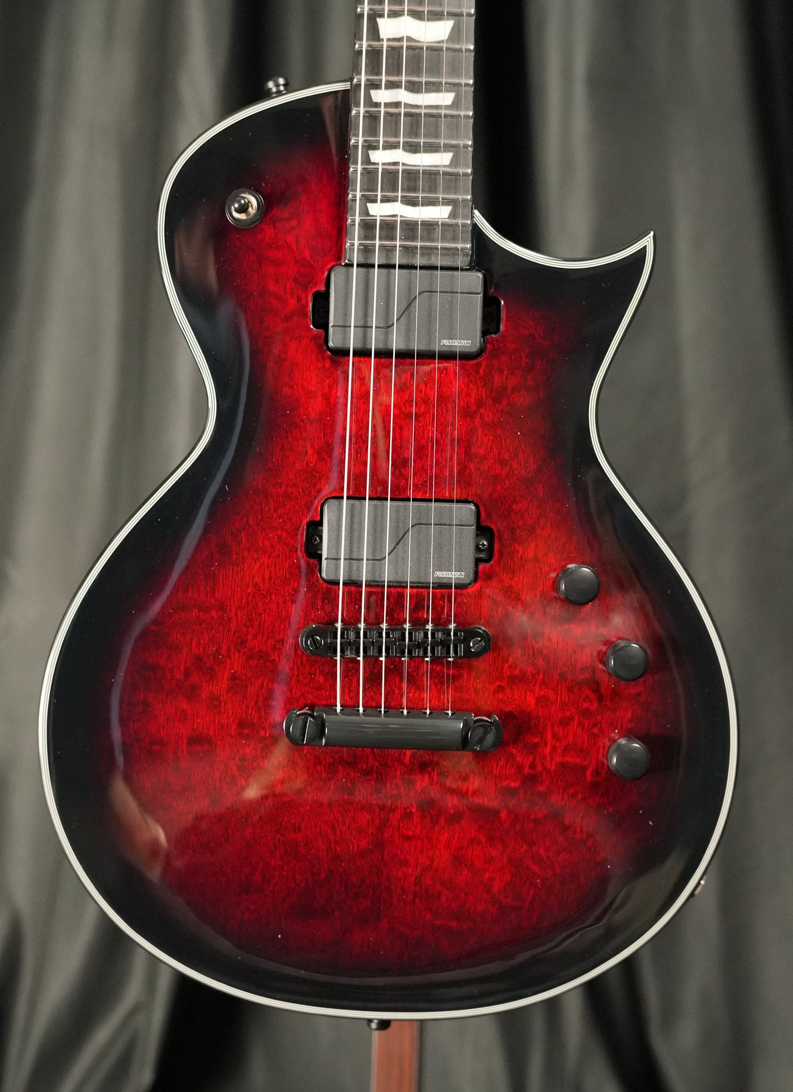 エレクトロシェイプ2 ES-2010 ESP E-II Eclipse QM See Thru Black Cherry Sunburst | Vera Guitars
