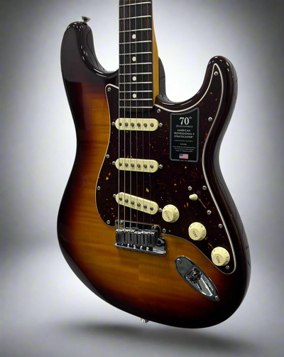 70th Anniversary American Professional II Stratocaster® Comet Burst