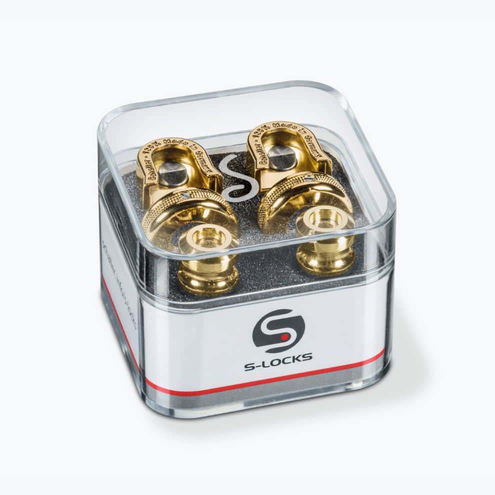 Schaller 447 Gold Strap Locks