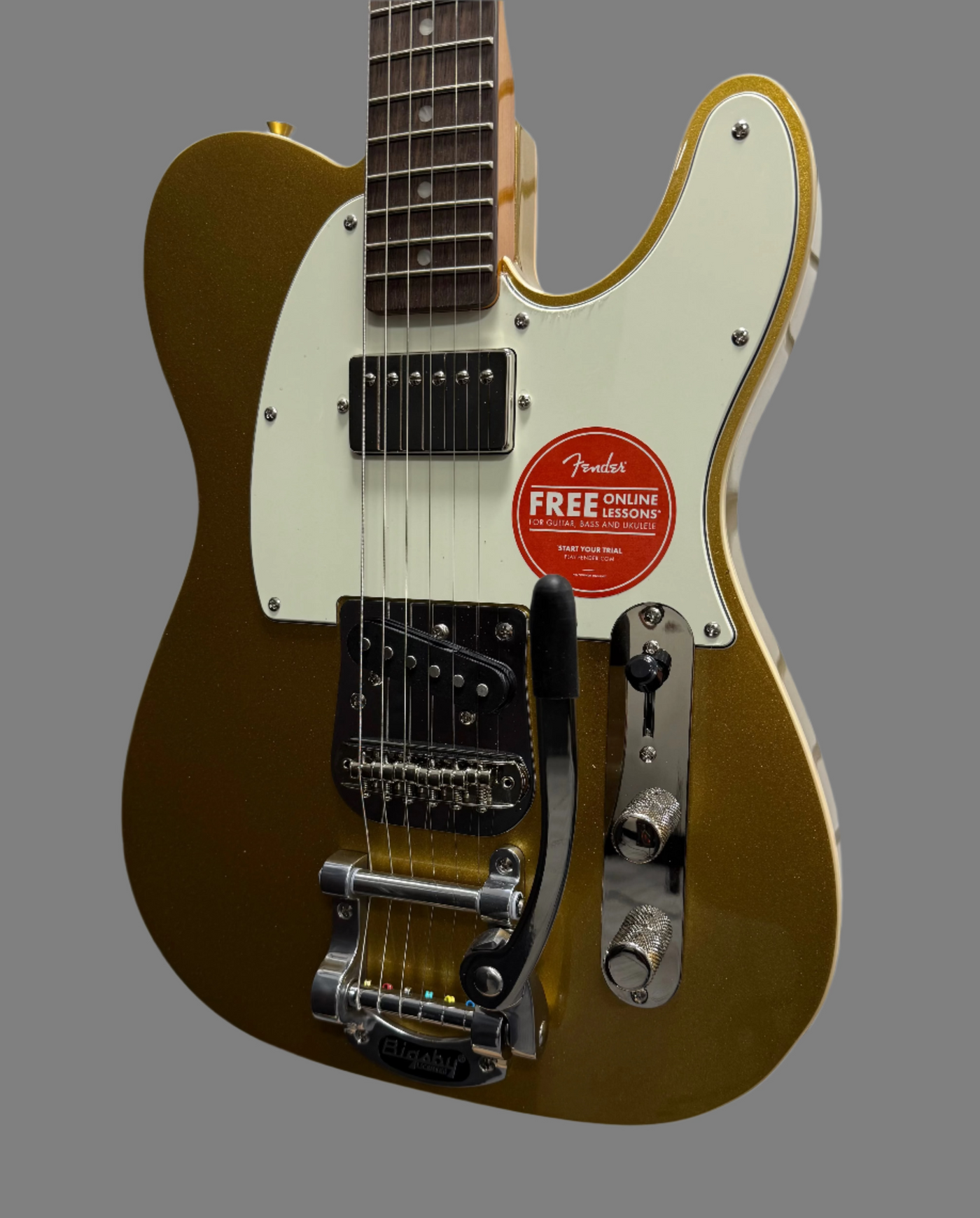 Classic Vibe™ Custom Telecaster® SH with Bigsby - Aztec Gold
