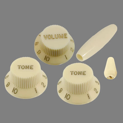 Cream Knob Set