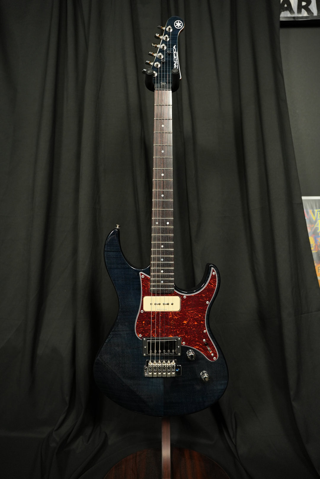 Yamaha PAC611VFM Pacifica Electric Guitar – Trans Black | VERA Guitars