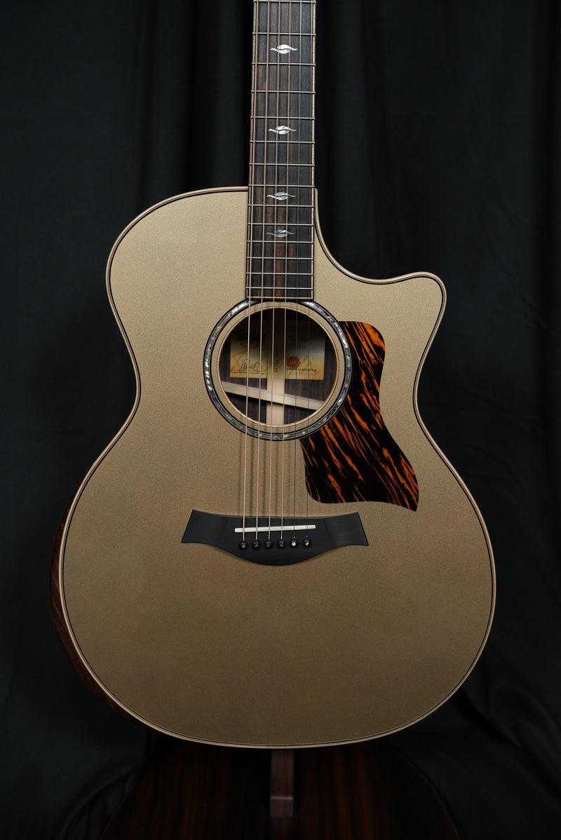 Taylor 814ce LTD Special Edition Acoustic-Electric Guitar – Casablanca Beige Metallic Top
