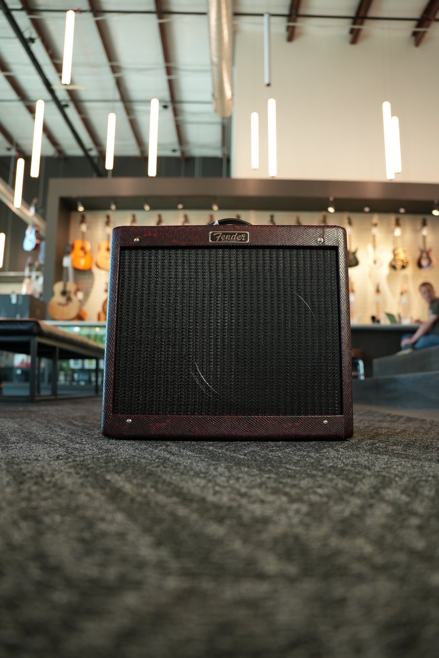 Blues Junior™ IV – Red Snakeskin with Eminence® Texas Heat Speaker