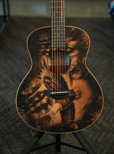 Taylor - Guitars 4 Vets GS Mini Americana Special Edition - Custom Artwork
