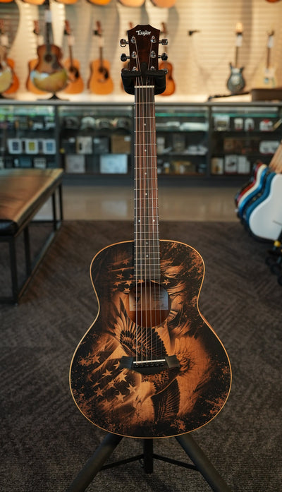 Taylor - Guitars 4 Vets GS Mini Americana Special Edition - Custom Artwork