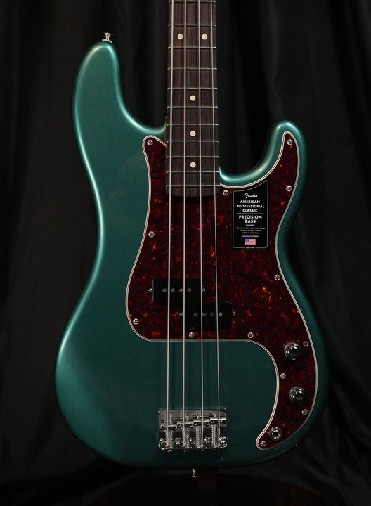 American Professional Classic Precision Bass® Faded Sherwood Green Metallic