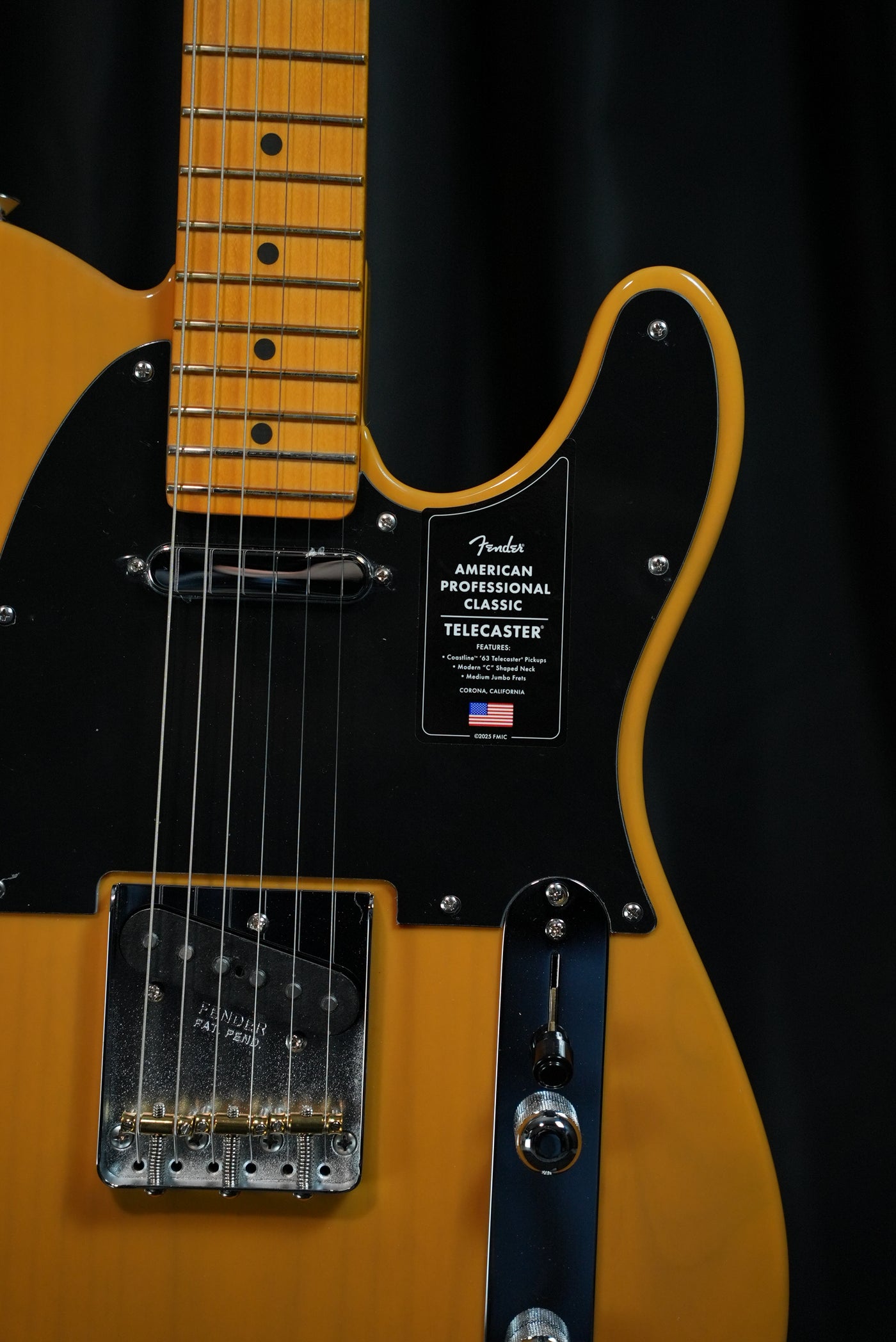 American Professional Classic Telecaster® Butterscotch Blonde