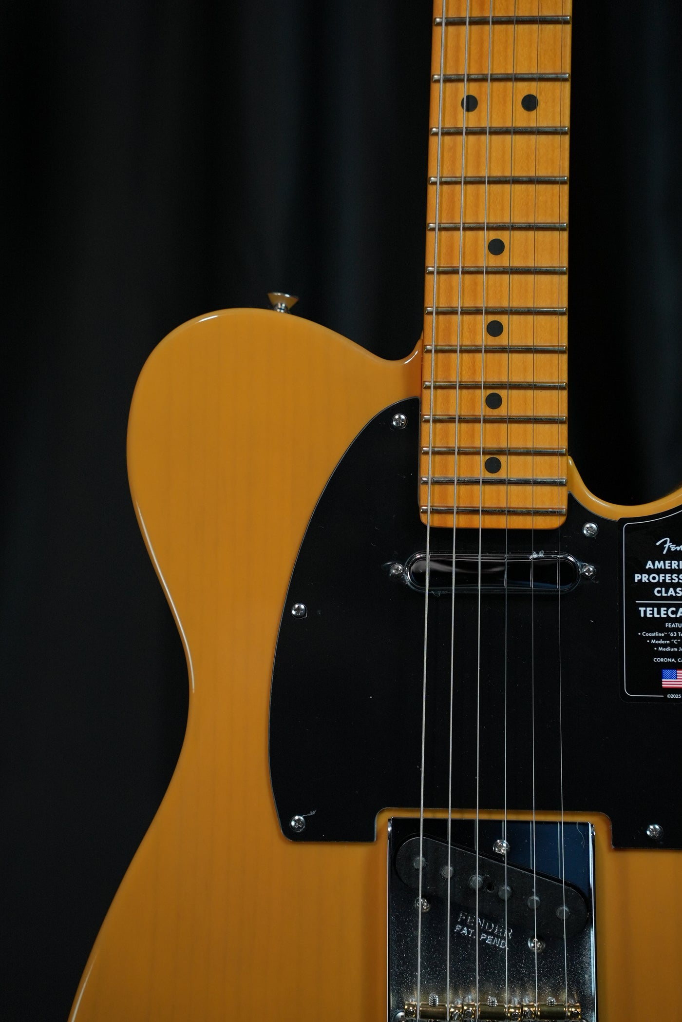 American Professional Classic Telecaster® Butterscotch Blonde