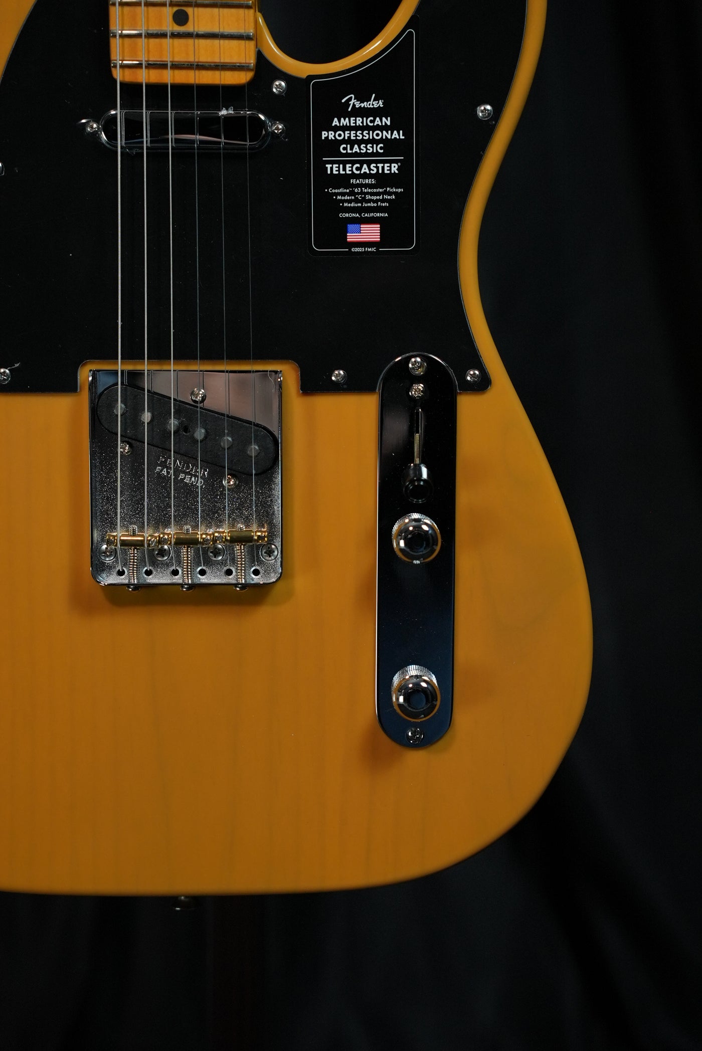 American Professional Classic Telecaster® Butterscotch Blonde