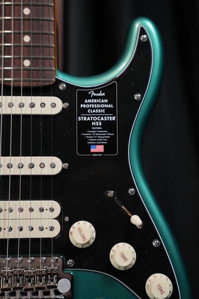 American Professional Classic Stratocaster® HSS Faded Sherwood Green Metallic