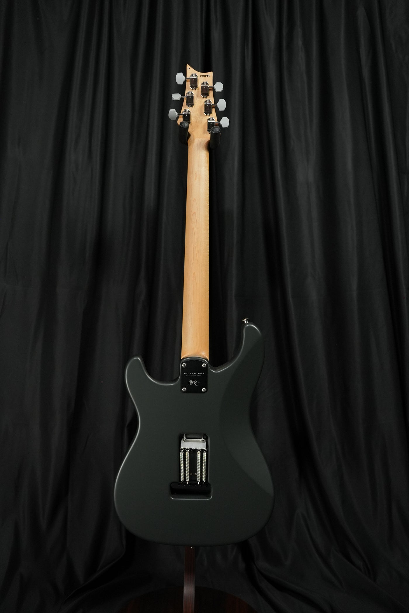 Silver Sky - Faded Black Tee with Maple Fretboard