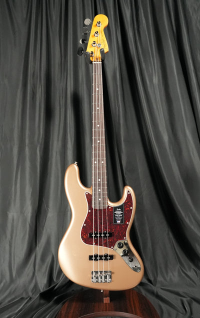 American Professional Classic Jazz Bass® Faded Firemist Gold