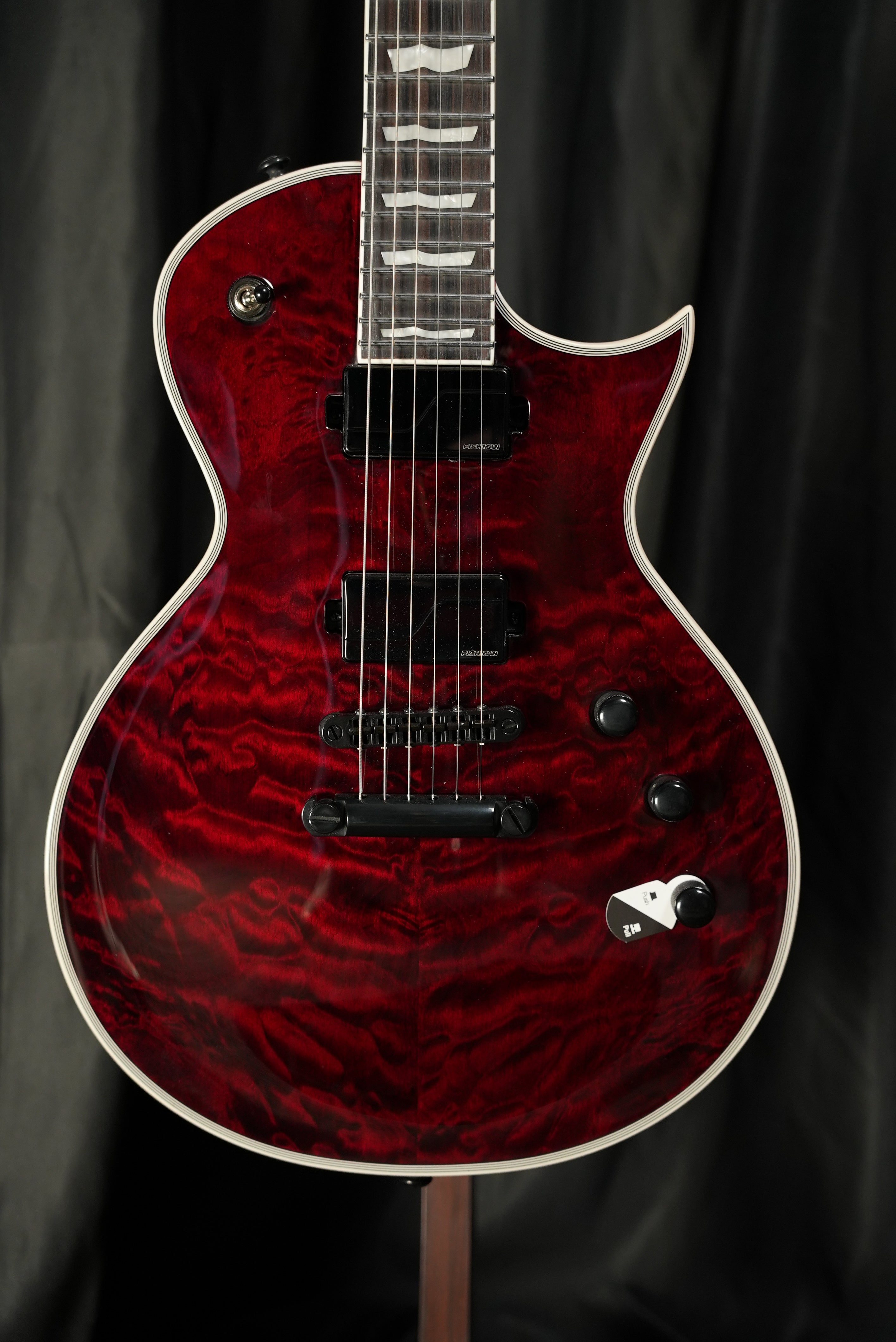 ESP LTD EC-1000QM Fluence – See Thru Black Cherry | Vera Guitars ...