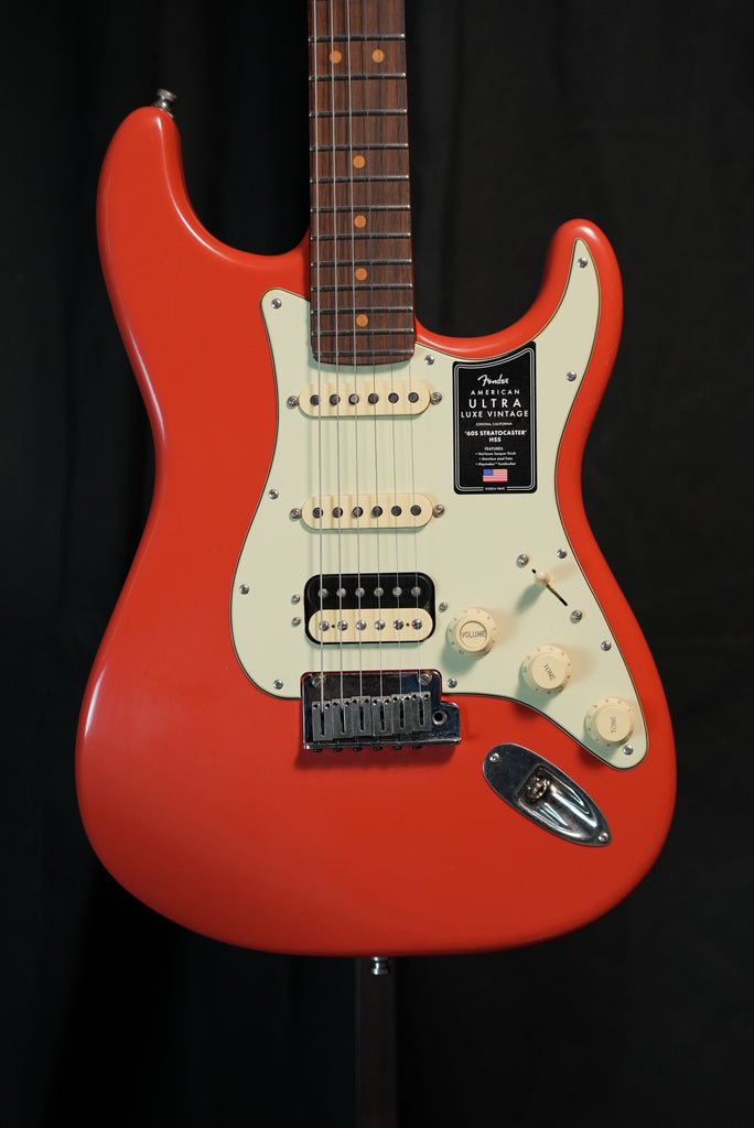 Fender American Ultra Luxe '60s Stratocaster HSS – Fiesta Red