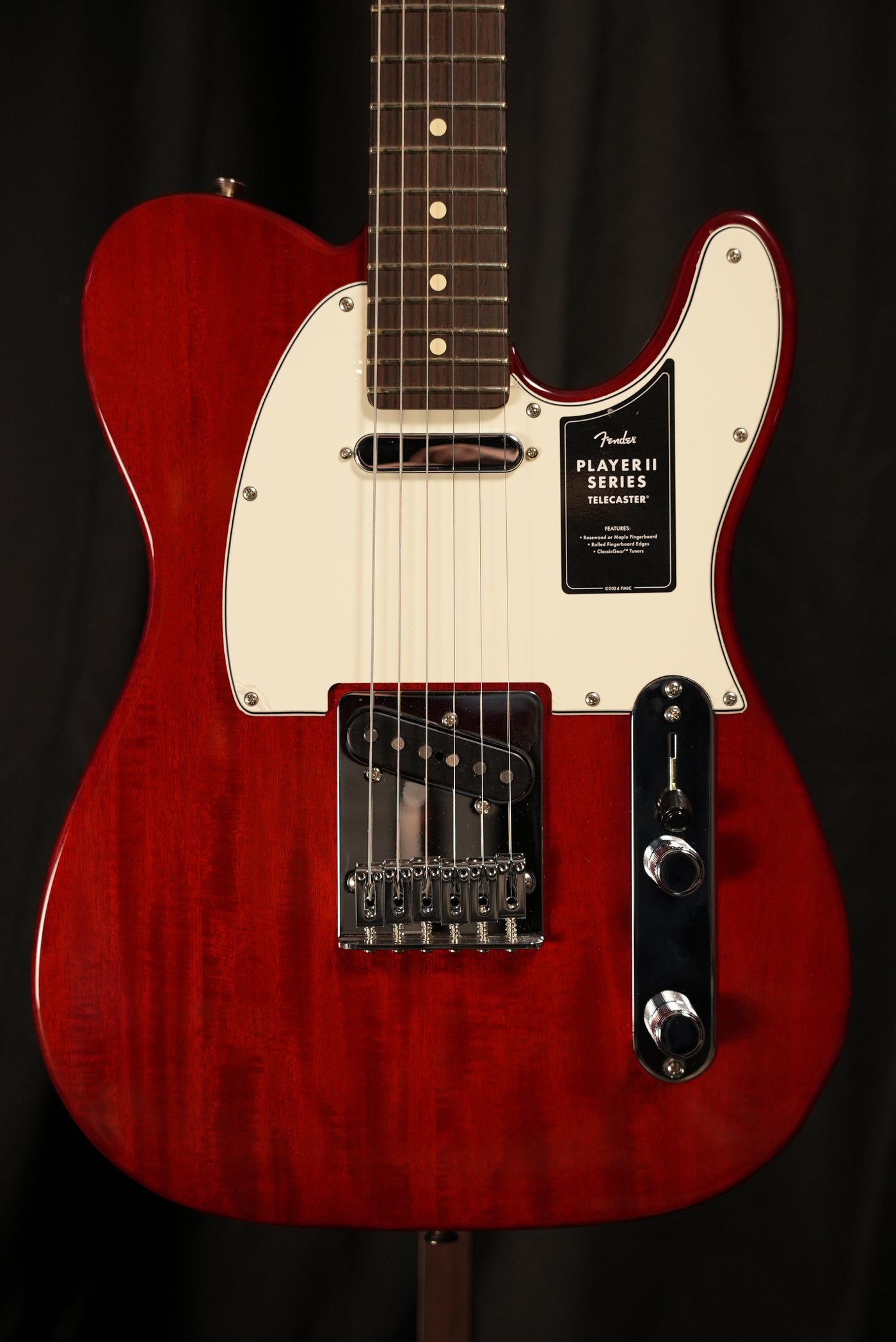 Fender Player II Telecaster – Transparent Cherry | Vera Guitars