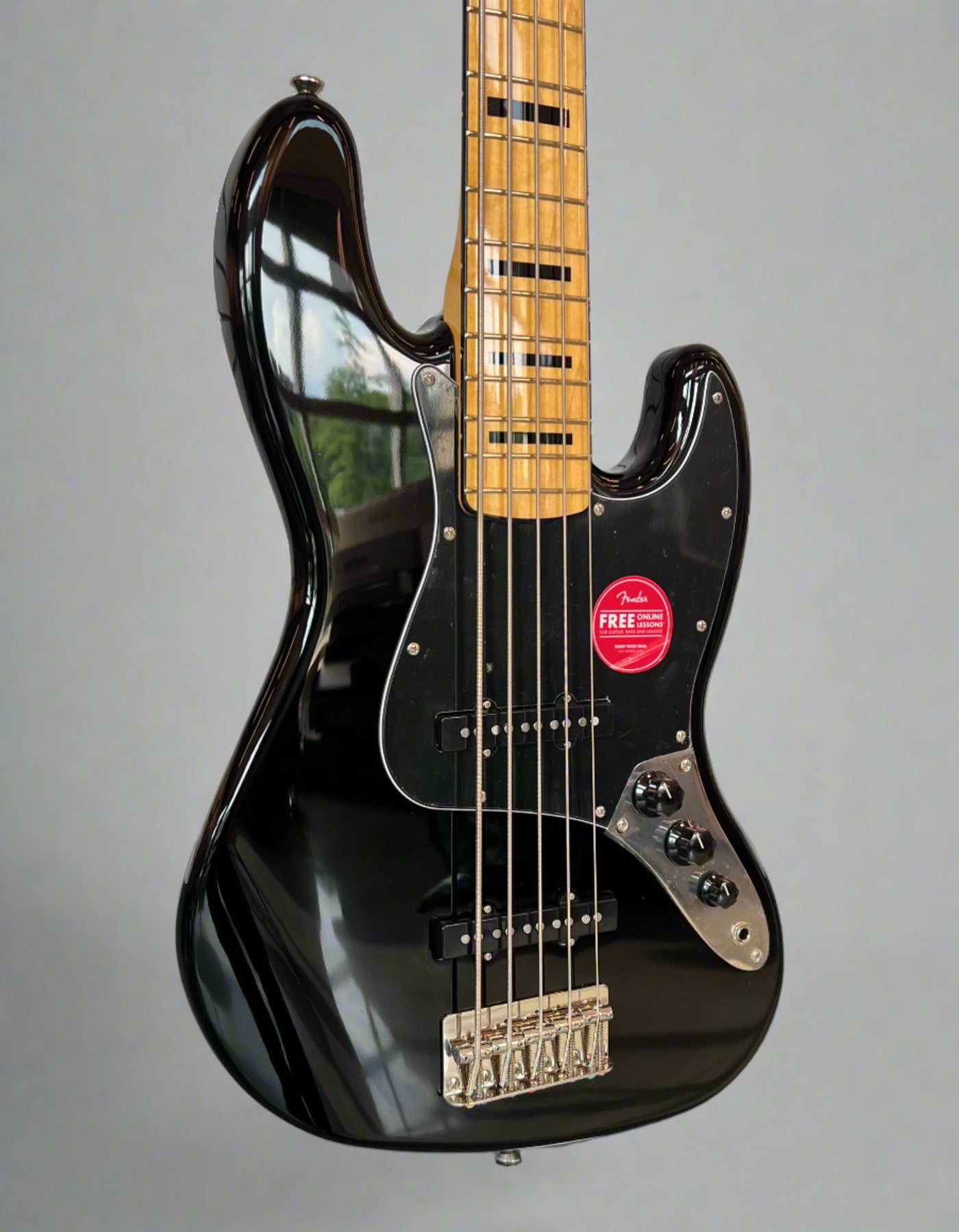 Classic Vibe '70s Jazz Bass® V Black