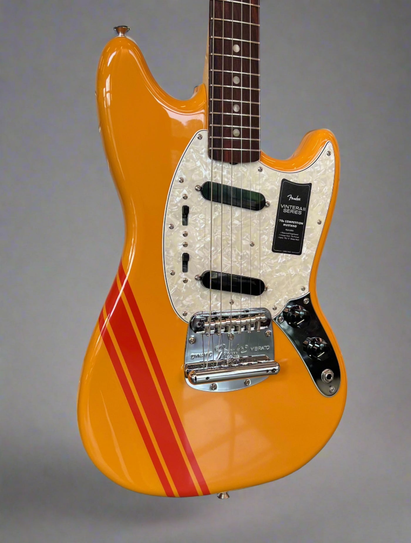 Vintera® II '70s Competition Mustang®, Rosewood Fingerboard, Competition Orange