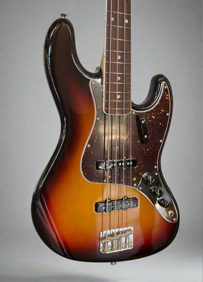 American Vintage II 1966 Jazz Bass® 3-Color Sunburst