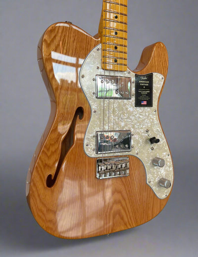 American Vintage II 1972 Telecaster® Thinline, Aged Natural