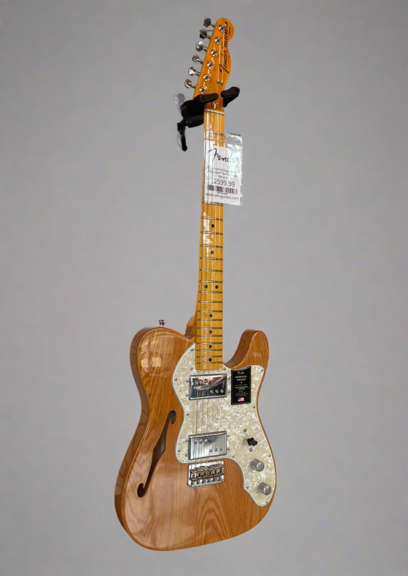 American Vintage II 1972 Telecaster® Thinline, Aged Natural