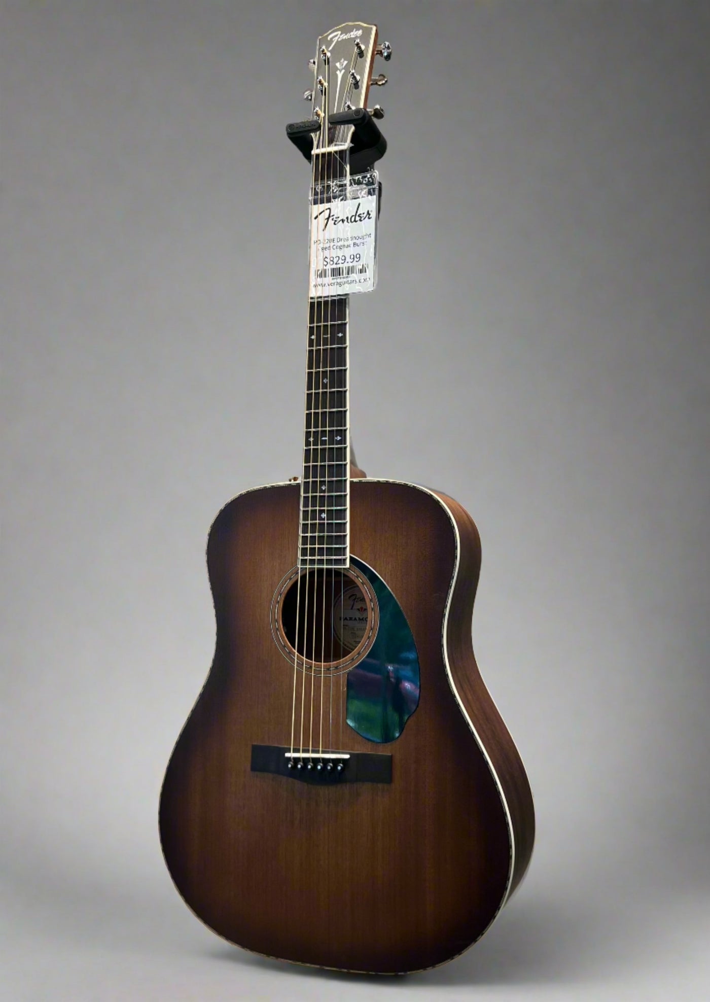 PD-220E Dreadnought Aged Cognac Burst