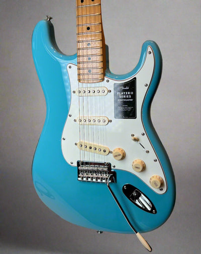 Player II Stratocaster®, Maple Fingerboard, Aquatone Blue