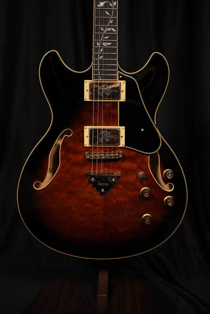 Ibanez AS93QMSP Artcore Expressionist Semi-Hollow Guitar – Dark