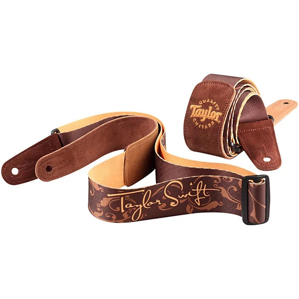 Taylor Swift GS Mini Guitar Strap Signature, Brown