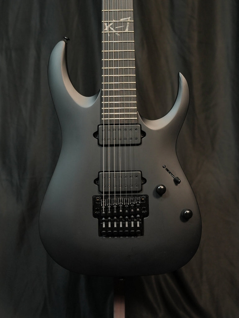 Ibanez K7YIN Munky Signature 7-String Guitar – Matte Black | VERA