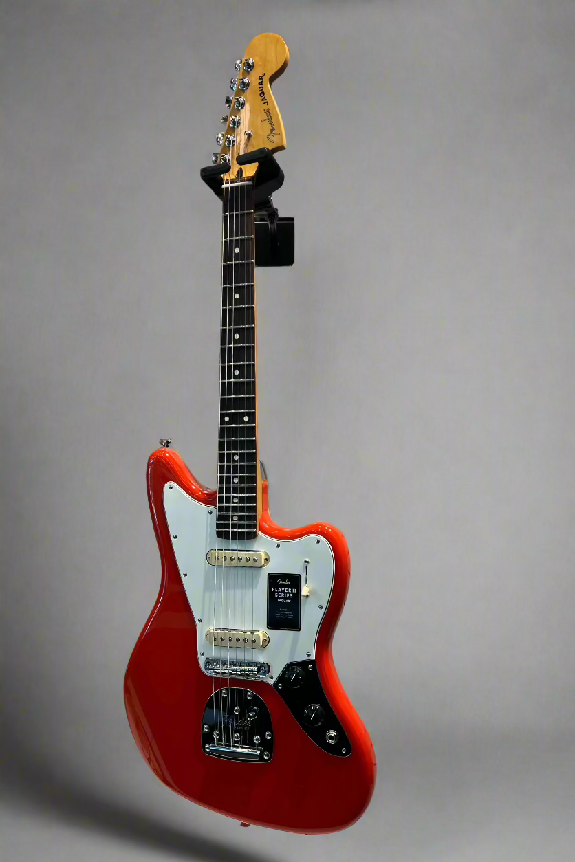 Player II Jaguar®, Rosewood Fingerboard, Coral Red