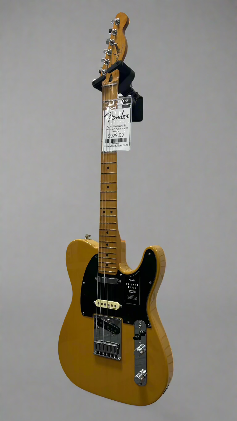 Player Plus Nashville Telecaster® Butterscotch Blonde