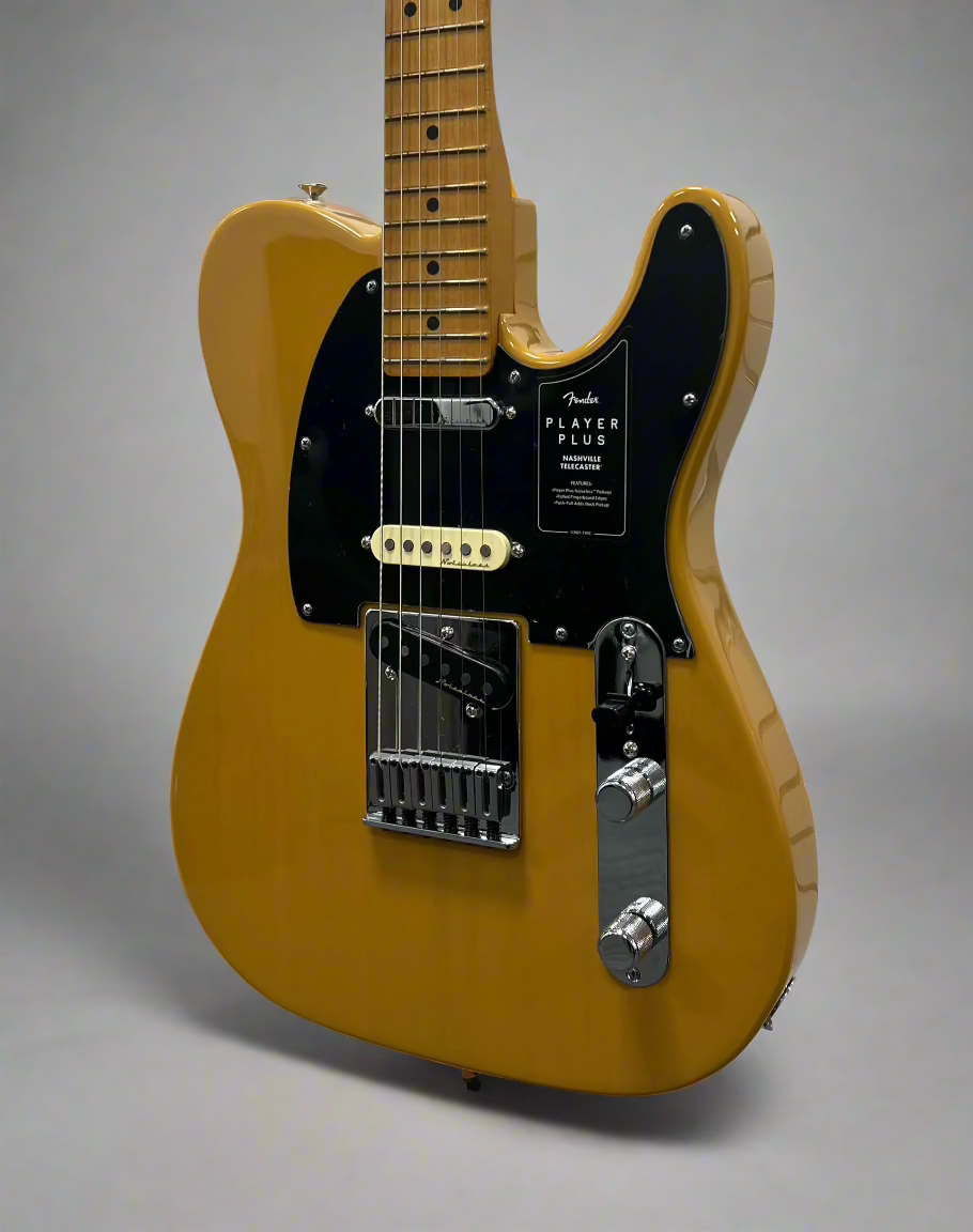 Player Plus Nashville Telecaster® Butterscotch Blonde