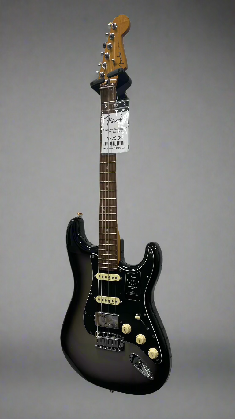 Player Plus Stratocaster® HSS Silverburst