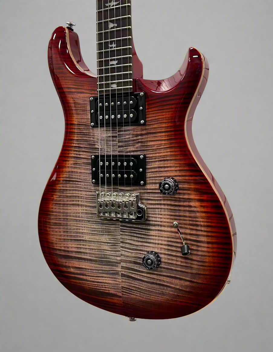 SE Custom 24 - Charcoal Cherry Burst