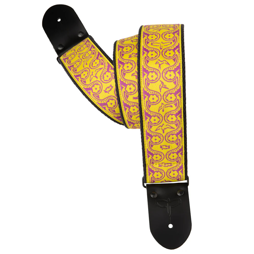 PRS 2.5" Retro Guitar Strap Fleur Violet