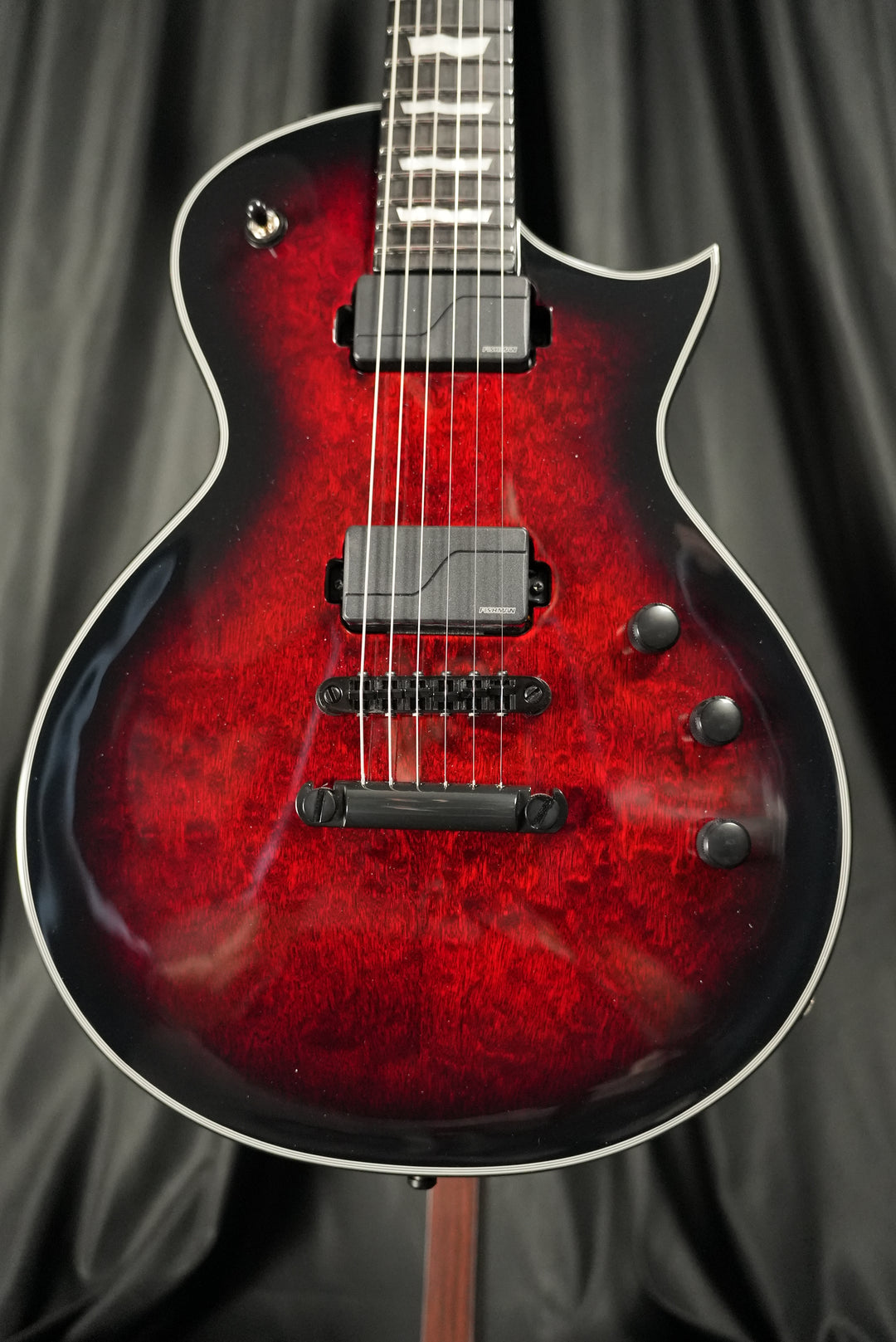 ESP E-II Eclipse QM See Thru Black Cherry Sunburst | Vera Guitars