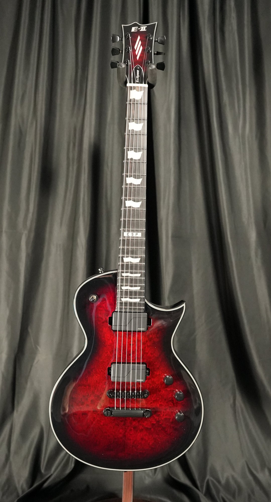 ESP E-II Eclipse QM See Thru Black Cherry Sunburst | Vera Guitars