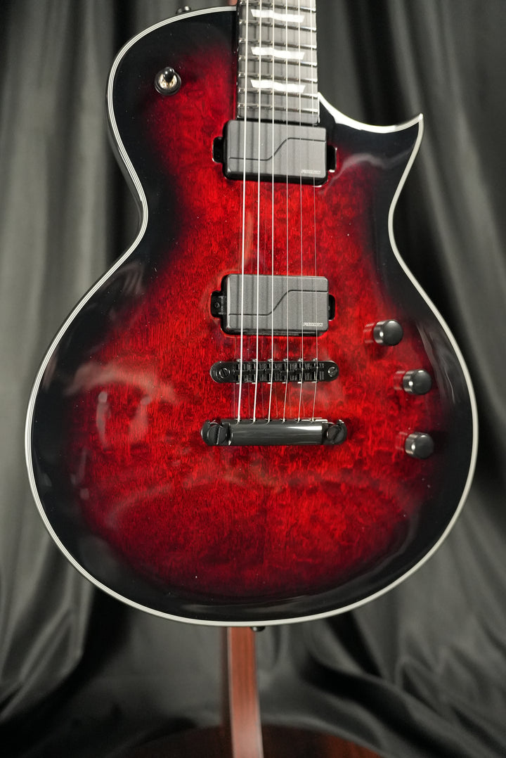 ESP E-II Eclipse QM See Thru Black Cherry Sunburst | Vera Guitars