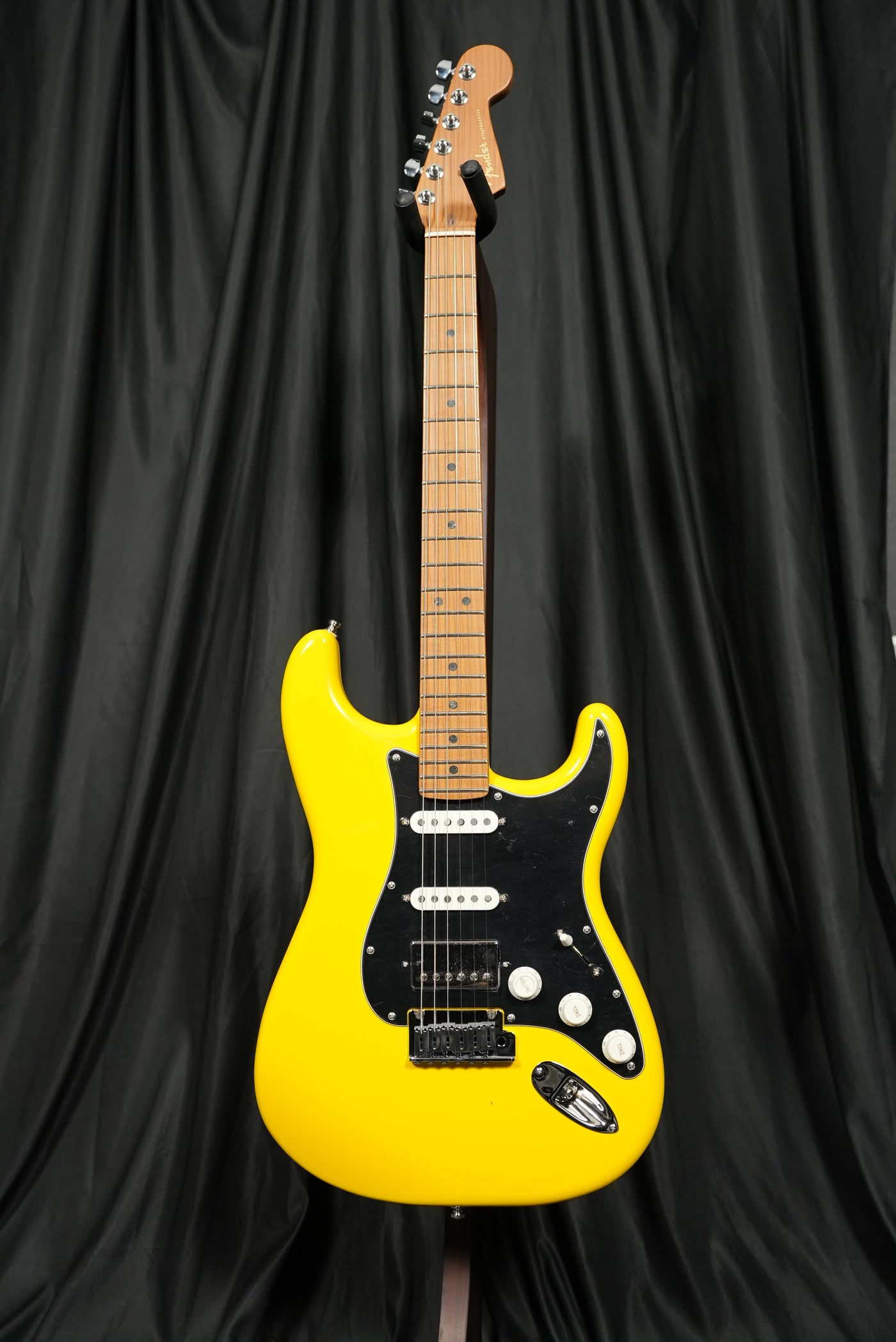 Fender American Ultra II Stratocaster HSS Graffiti Yellow | VERA Guitars