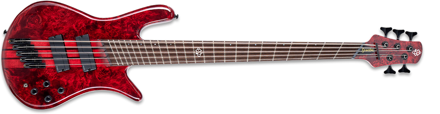 Spector NS Dimension Five Red